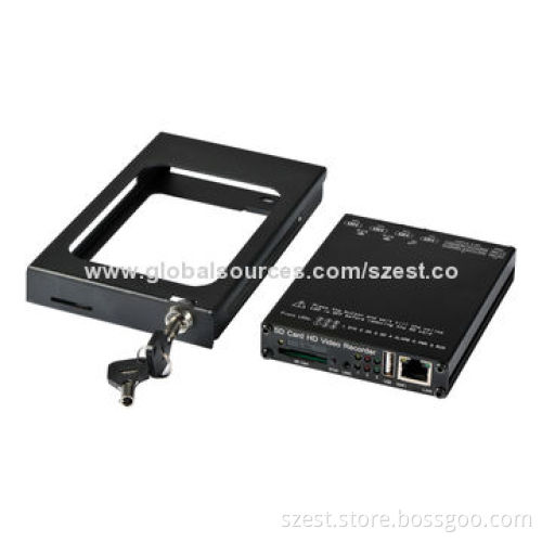 4CH 3G Wi-Fi G-Sensor, GPS, HD 1,080P Mobile DVR